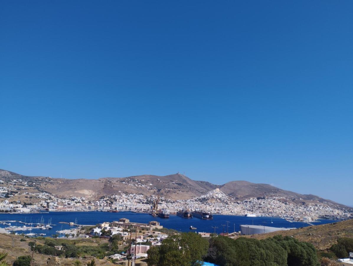 Syros House With View Appartement Ermoupoli Buitenkant foto